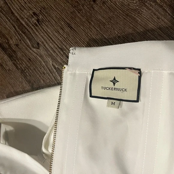 Tuckernuck White Strapless Blouse - Picture 5 of 7